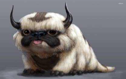 Appa - Avatar: The Last Airbender Athah Fine Quality Poster Paper Print