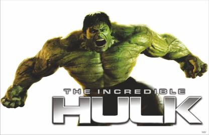 EurekaDesigns Poster Huck Superhero Paper Print