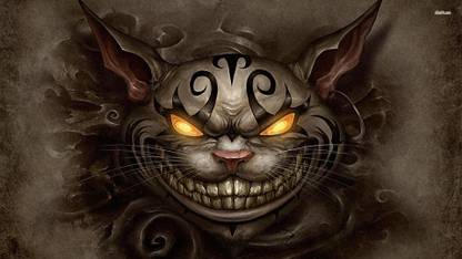 Cheshire Cat - Alice - Madness Returns Athah Fine Quality Poster Paper Print