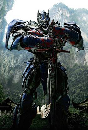 Posterhouzz Transformers 4 Optimus Prime Poster Fine Art Print