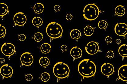 Sherlock - Smiley Wallpaper Paper Print