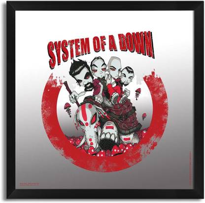 System Of A Down (Officially Licensed) Framed Paper Print