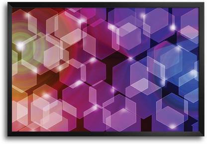 bgfanstore Umesh Diwakar Bad Boy Ud Abstract Wallpaper Framed Paper Print