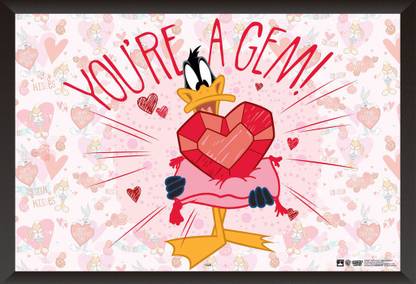 Hungover Daffy Duck The Looney Tunes Special Paper Poster (12x9 inches) Paper Print
