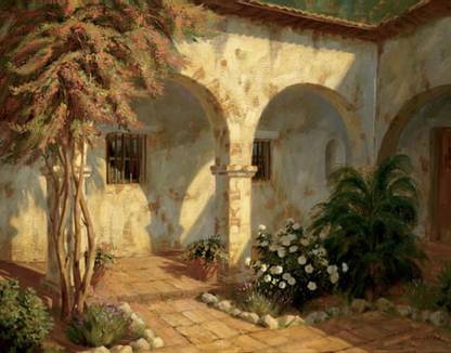 Monastery Arches Fine Art Print