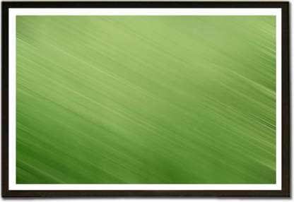 Framed Diagonal Green Shades Pattern Paper Print
