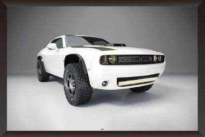 Dodge Challenger Paper Print - Quotes &amp; Motivation posters in India ...