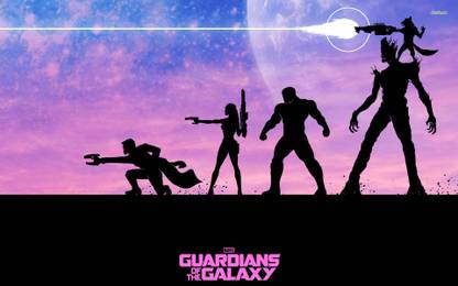 Guardians of The Galaxy poster Athah Fine Quality Poster Paper Print