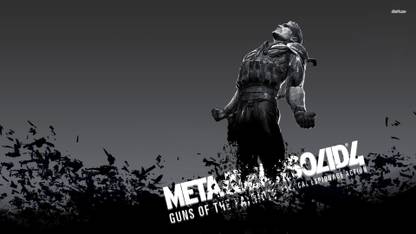 Metal Gear Solid 4 - Guns of the Patriots Athah Fine Quality Poster Paper Print