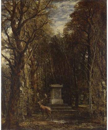 Tallenge Old Masters Collection - Cenotaph to the Memory of Sir Joshua Reynolds by John Constable - A3 Size Premium Quality Rolled Poster Paper Print