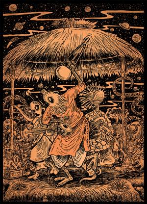 The Alien Lalon Paper Print