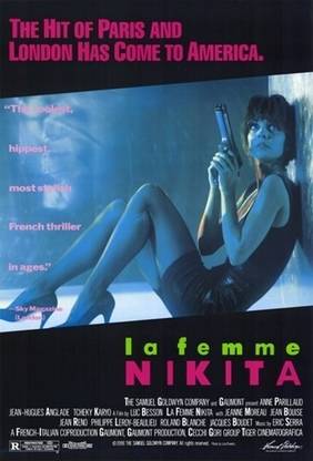 La Femme Nikita Paper Print