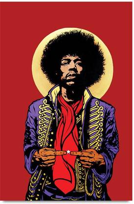 jimi jimi Paper Print