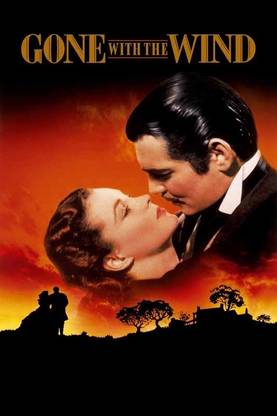 Gone with the Wind - 1939 Paper Print