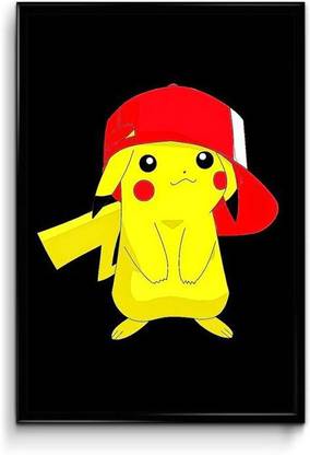 Pokemon Hip Hop Pikachu Paper Print