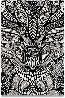 Green Orbit Psychedelic Art Canvas Art