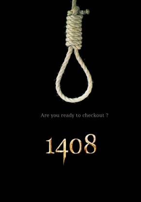 1408 Movie Poster Paper Print