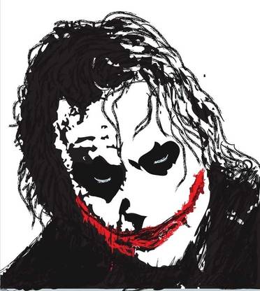 The Dark Knight - Why So Serious Paper Print