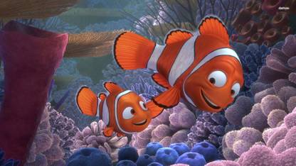 Movie Finding Nemo Clownfish HD Wall Poster Paper Print - Movies ...