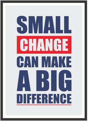 Decor Villa - small change Wall poster Paper Print