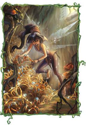 Vidia and the Fairy Crown Fine Art Print