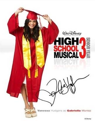 High School Musical 3 - Senior Year - Vanessa Hudgens Paper Print