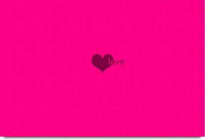 Pink Heart Pattern Paper Print