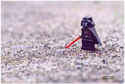 Pics And You Darth Vader Star Wars Wall/Door Poster-WPSH290 Paper Print