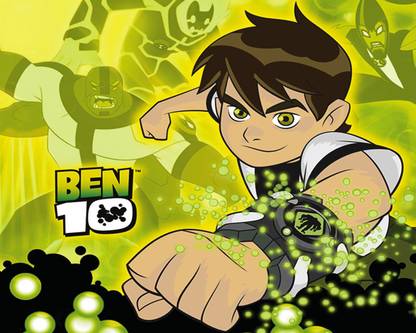 Ben 10 Alien Force Animation Poster Paper Print