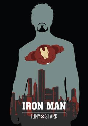 Iron Man Minimalist Poster Paper Print