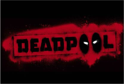 Deadpool Banner Paper Print