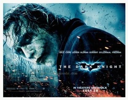 The Dark Knight Paper Print