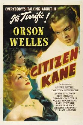 Citizen Kane - 1941 Paper Print