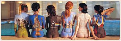 Pink Floyd - Back Catalogue Paper Print