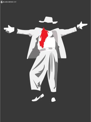 Dance Movies - Prabhu Deva Paper Print