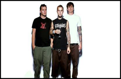 Blink 182 Band Poster Paper Print