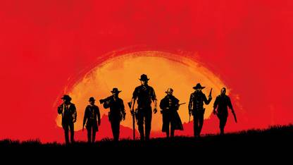 Red Dead Redemption 2 2017 Game ON FINE ART PAPER HD QUALITY WALLPAPER POSTER Fine Art Print