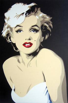 EurekaDesigns Poster Legends Marilyn Monroe 3 18x12 inch Paper Print
