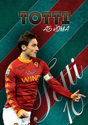 Francesco Totti Poster Paper Print