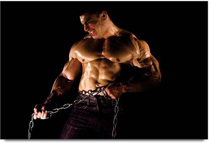 Amy Super Hot Bodybuilder At Gym 3D Poster