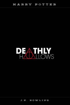 AnanyaDesigns Harry Potter Book Minimalist Black Wall Poster Paper Print