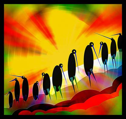 Wandering 02 Canvas Art