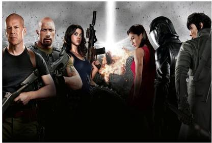 GI Joe Retaliation Paper Print