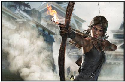 Rise Of The Tomb Raider Posters - Game Poster - #Gaming Photographic Paper