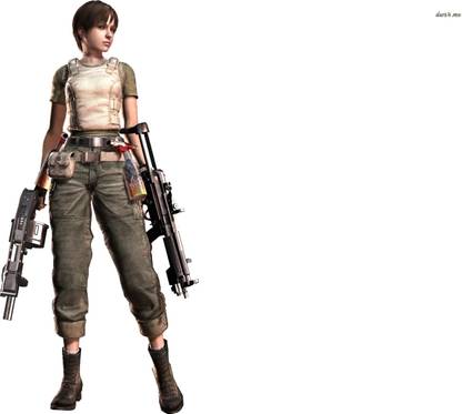 Rebecca Chambers from Resident Evil Athah Fine Quality Poster Paper Print
