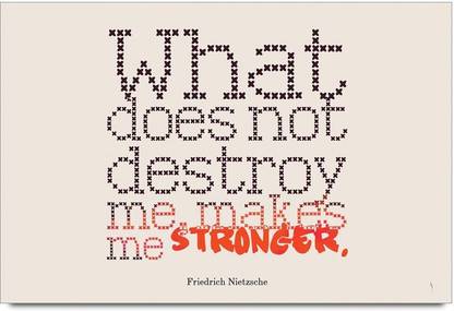 iMerch Does Not Destroy Me Quotes By Friedrich Nietzsche Photographic Paper