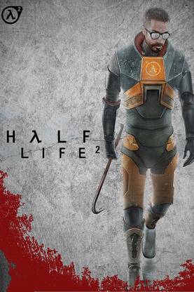 Vprint Half life 2 Wall Poster Animation & Cartoons ,(12X18) Paper Print