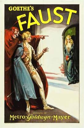 Faust - 1926 Paper Print