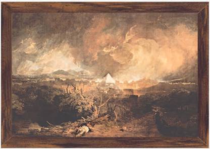 Fifth Plague of Egypt (Code Jm2450) Canvas Art