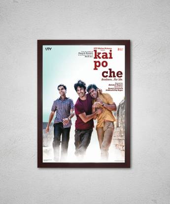 Kai Po Che - All Cast Paper Print